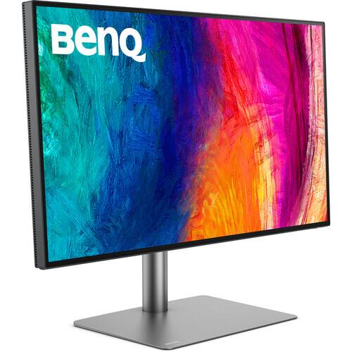 Alt View 2. BenQ - PD3225U 31.5" 4K UHD IPS 60Hz 5ms GTG IPS P3 Thunderbolt 3 HDR10 Designer Monitor - Gray.