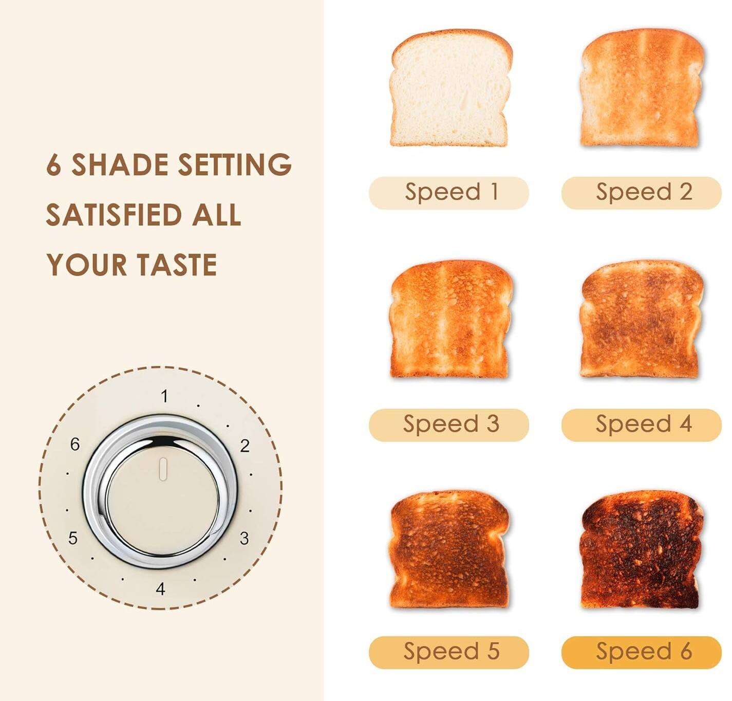 6 SHADE SETTING SATISFIED ALL YOUR TASTE

Speed 1
Speed 2
Speed 3
Speed 4
Speed 5
Speed 6