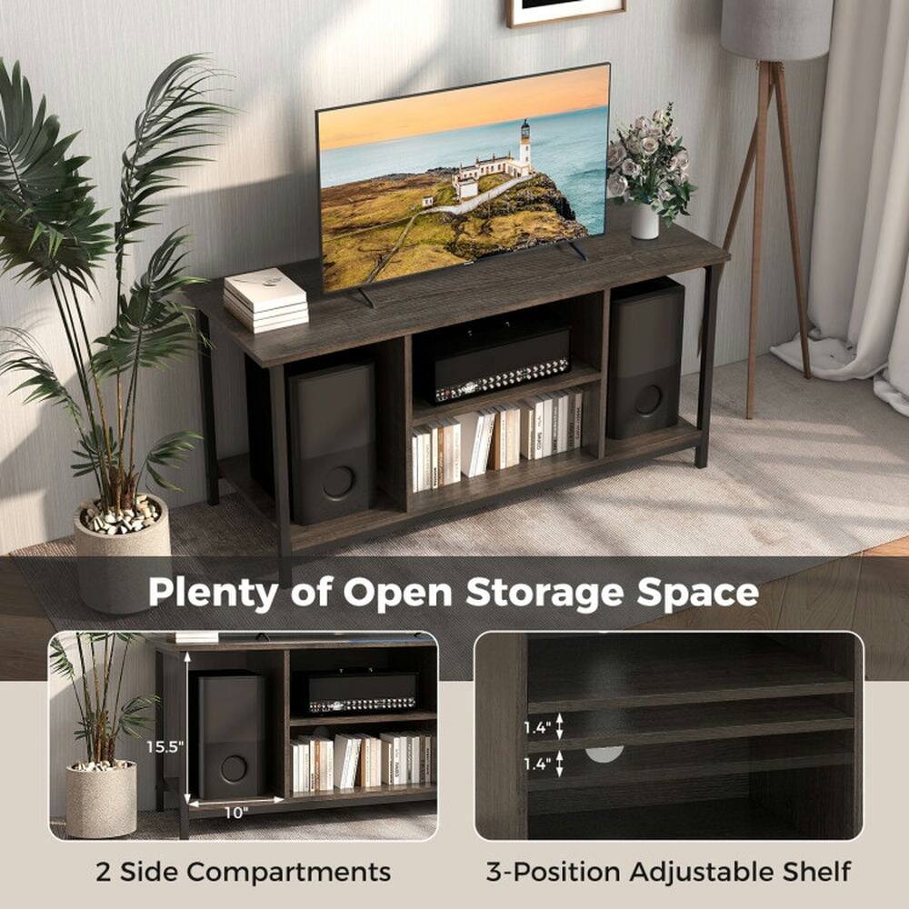 Plenty of Open Storage Space

15.5" 1.4" 1.4 10

2 Side Compartments

3-Position Adjustable Shelf