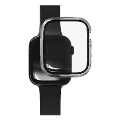 Front. ZAGG - ZAGG GE360-Apple Watch (45/44mm) Glass Elite 360 Clear - clear.