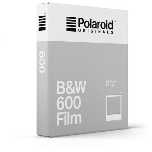 600
Polaroid ORIGINALS 8 Instant Photos B&W 600 Film