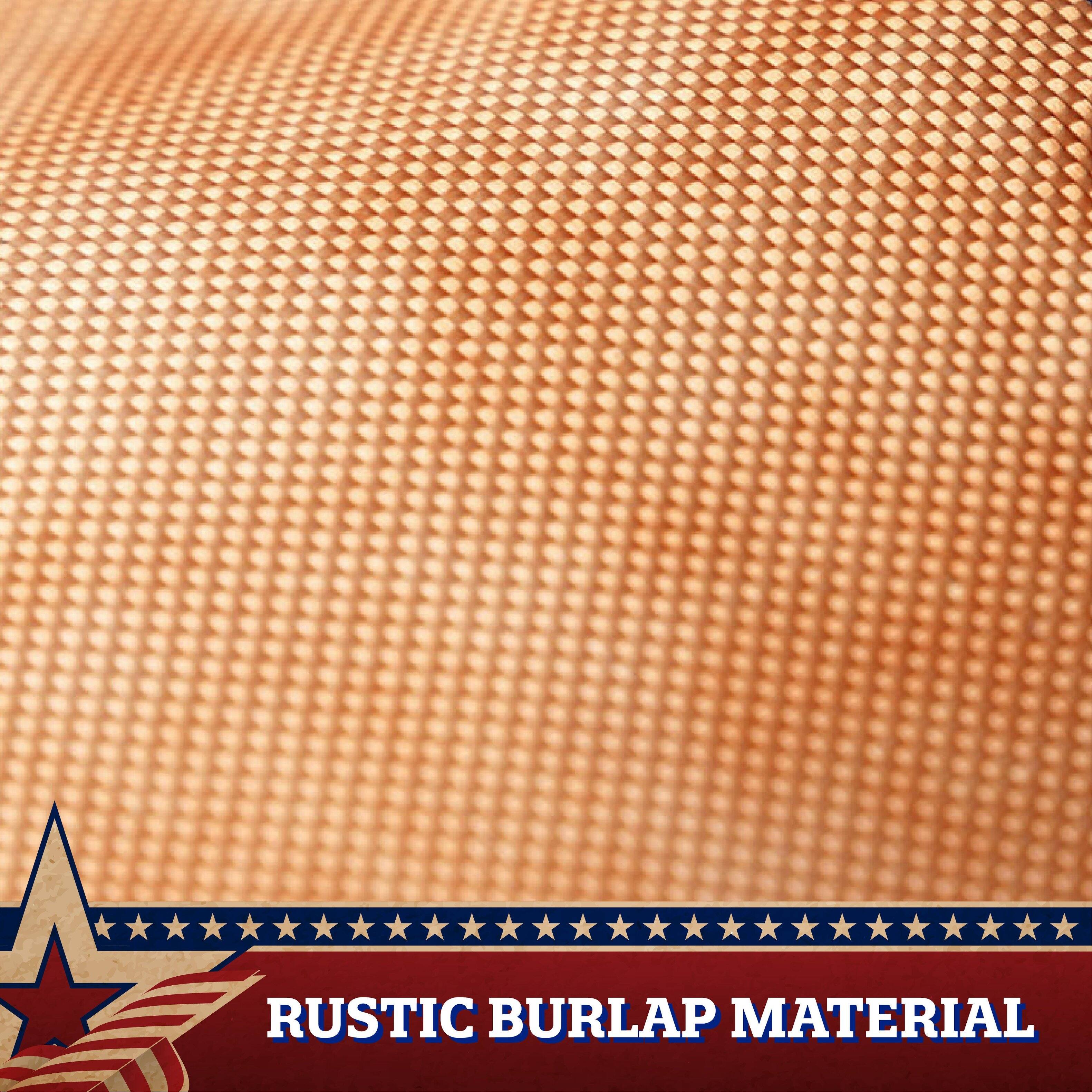 RUSTIC BURLAP MATERIAL