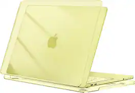 mosiso - Protective Hard Shell Case for MacBook Neo 13 inch Model A3404 (2026) - Crystal Citrus