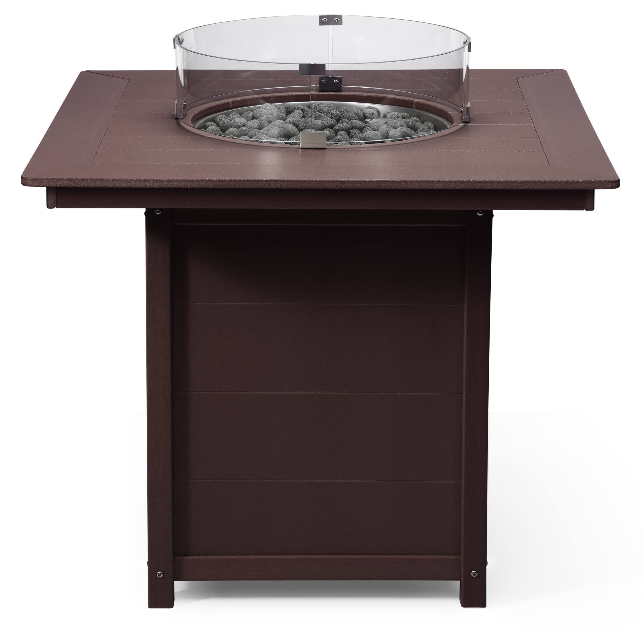 Back. WestinTrends - WestinTrends Helios 42" Modern Outdoor Patio Gas Propane Square Fire Pit Table.