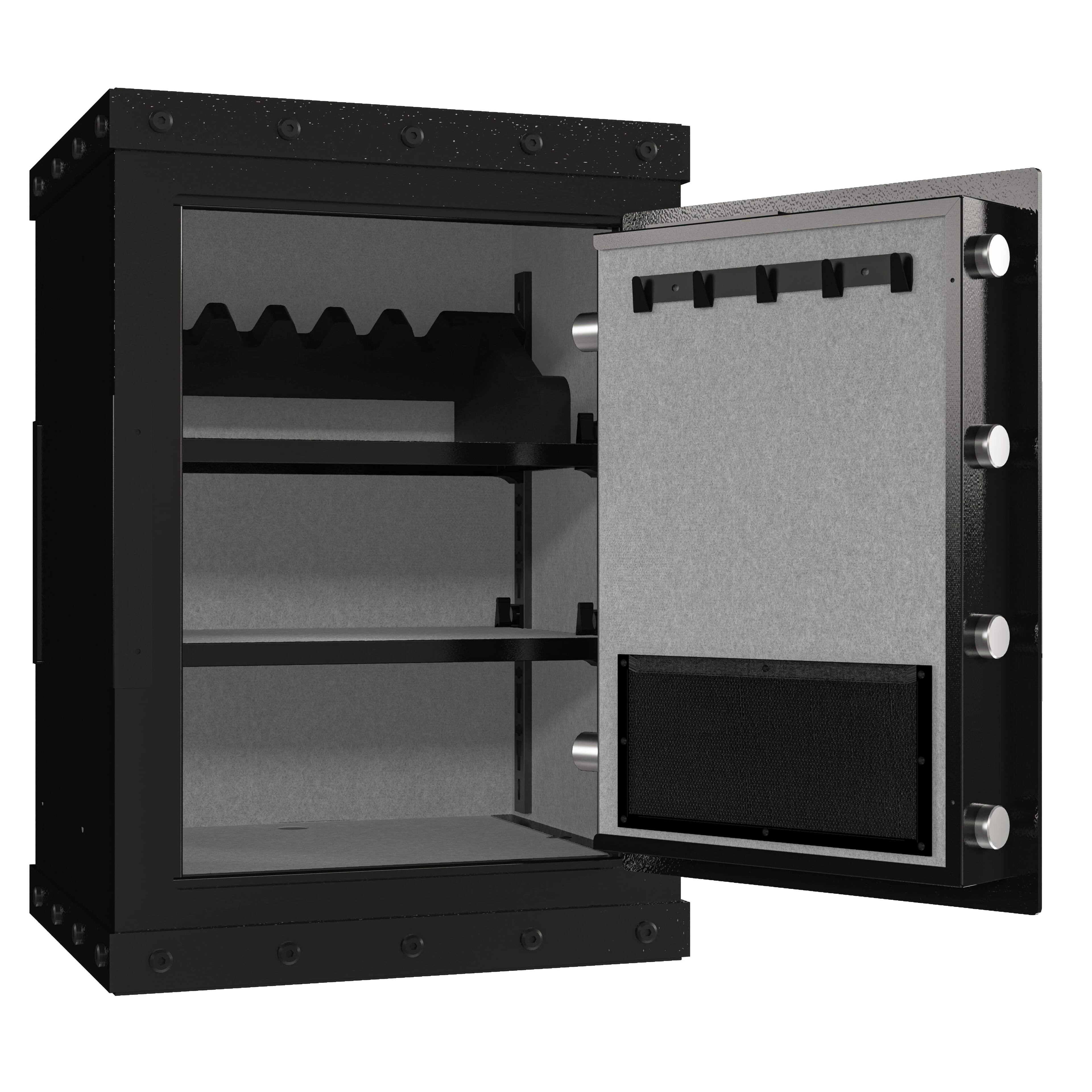 Alt View 2. Lycvki - Large Steel Digital Safe with Biometric Lock and Removable Shelf for Home Office.