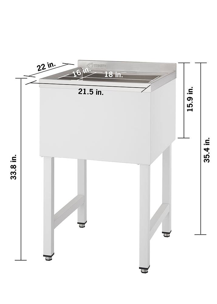 22 in.  
TRINITY 16 in. 18 in. 21.5 in.  
in. 15.9  
in. 33.8  
in. 35.4
