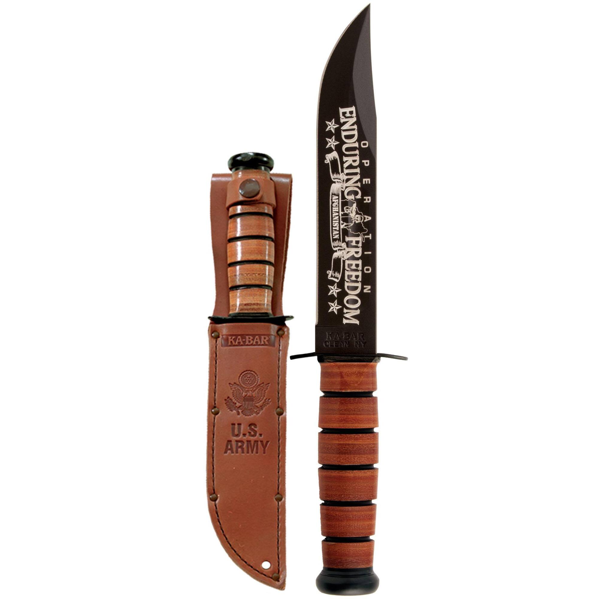 KA-BAR ENDURING OPER AFCHA ANISTAN FREEDOM OPERATION ATION - KABAR CLEAN NY U.S. ARMY