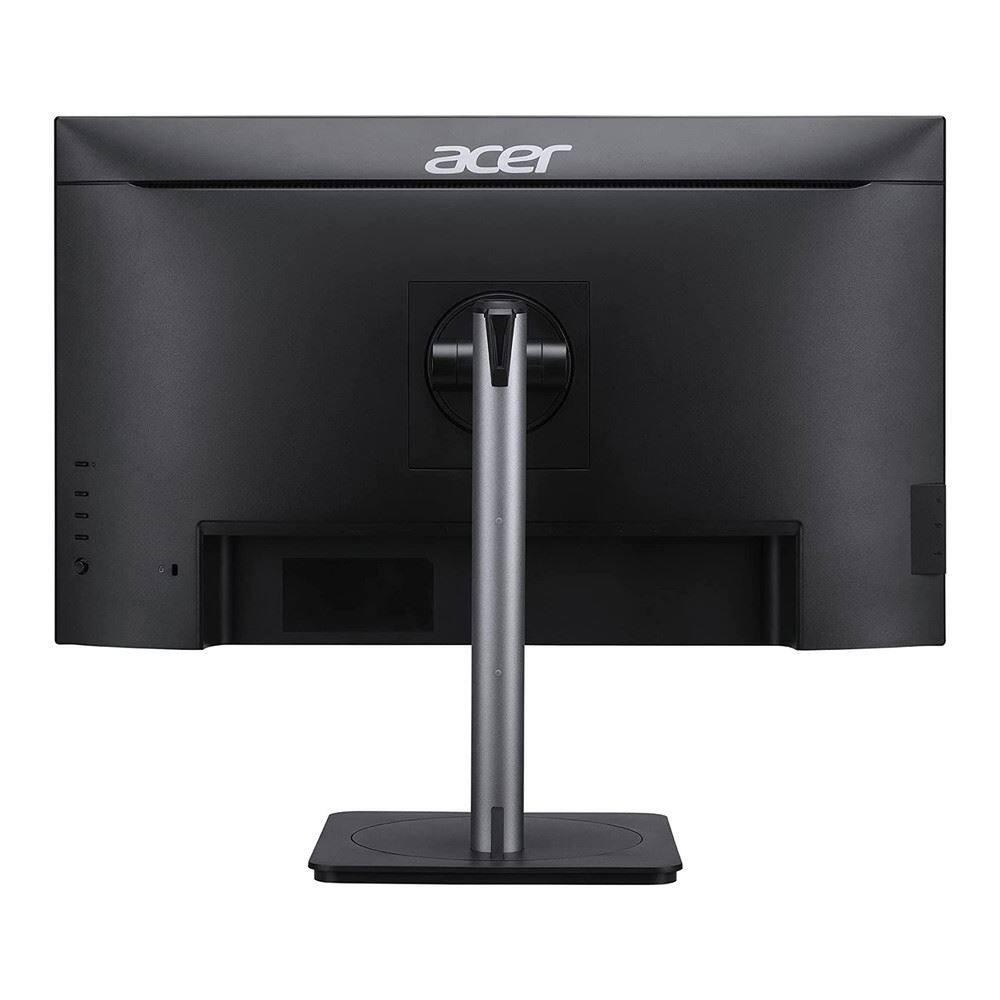 Back. Acer - CB273U 27" IPS Monitor 75Hz 2560x1440 QHD 1ms Response Time 350 Nit Brightness - Black.
