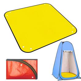 Cedar Assembly - .5" Camp Shower Tent Bottom Mat Non Slip Changing Pad Removable Outdoor Floor Portable Pop Up Damp Not Incl - Default