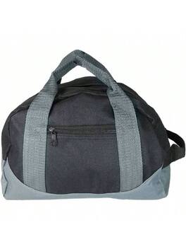 Live At Space - 12 Two Tone Duffle Bag - Black Gray
