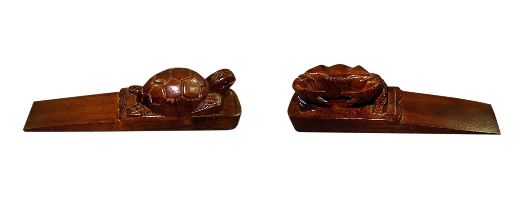 Dart - Turtle & Crab Door Stopper - Brown/Natural