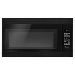Amana - 1.6 Cu. Ft. Over-the-Range Microwave - Black