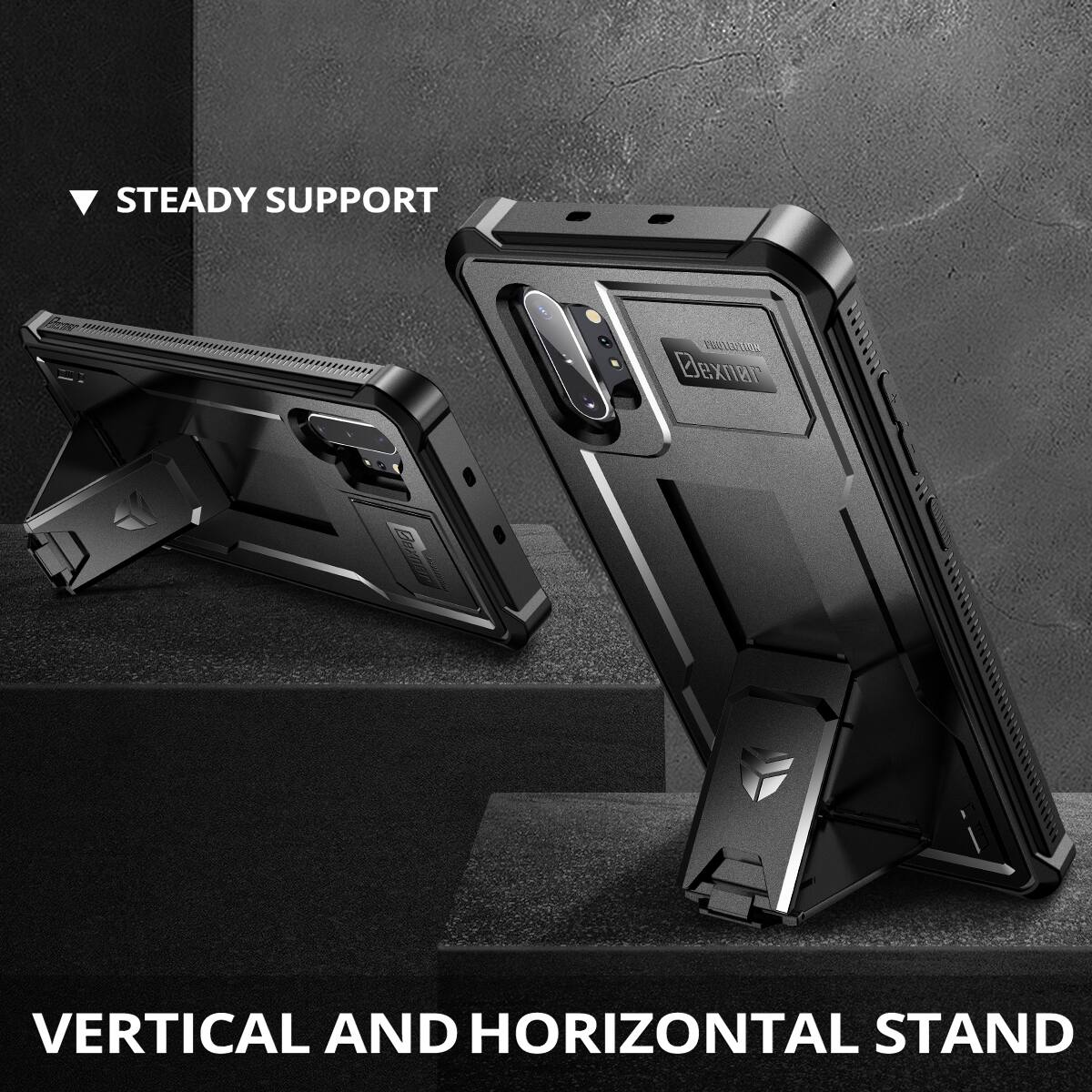 STEADY SUPPORT, VERTICAL AND HORIZONTAL STAND