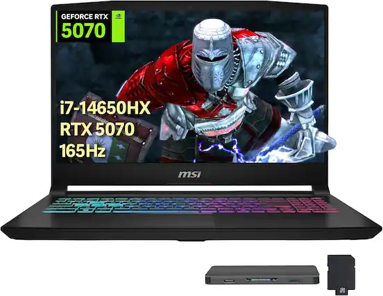 GEFORCE RTX 5070
i7-14650HX
RTX 5070
165Hz
msi