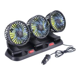 Stock Preferred - 360° Portable 3-Head Car Dashboard Fan