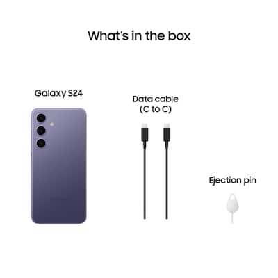 Samsung Galaxy S24 128GB (Unlocked) Cobalt Violet SM-S921UZVAXAA Samsung Galaxy S24 128GB (Unlocked) Cobalt Violet SM-S921UZVAXAA