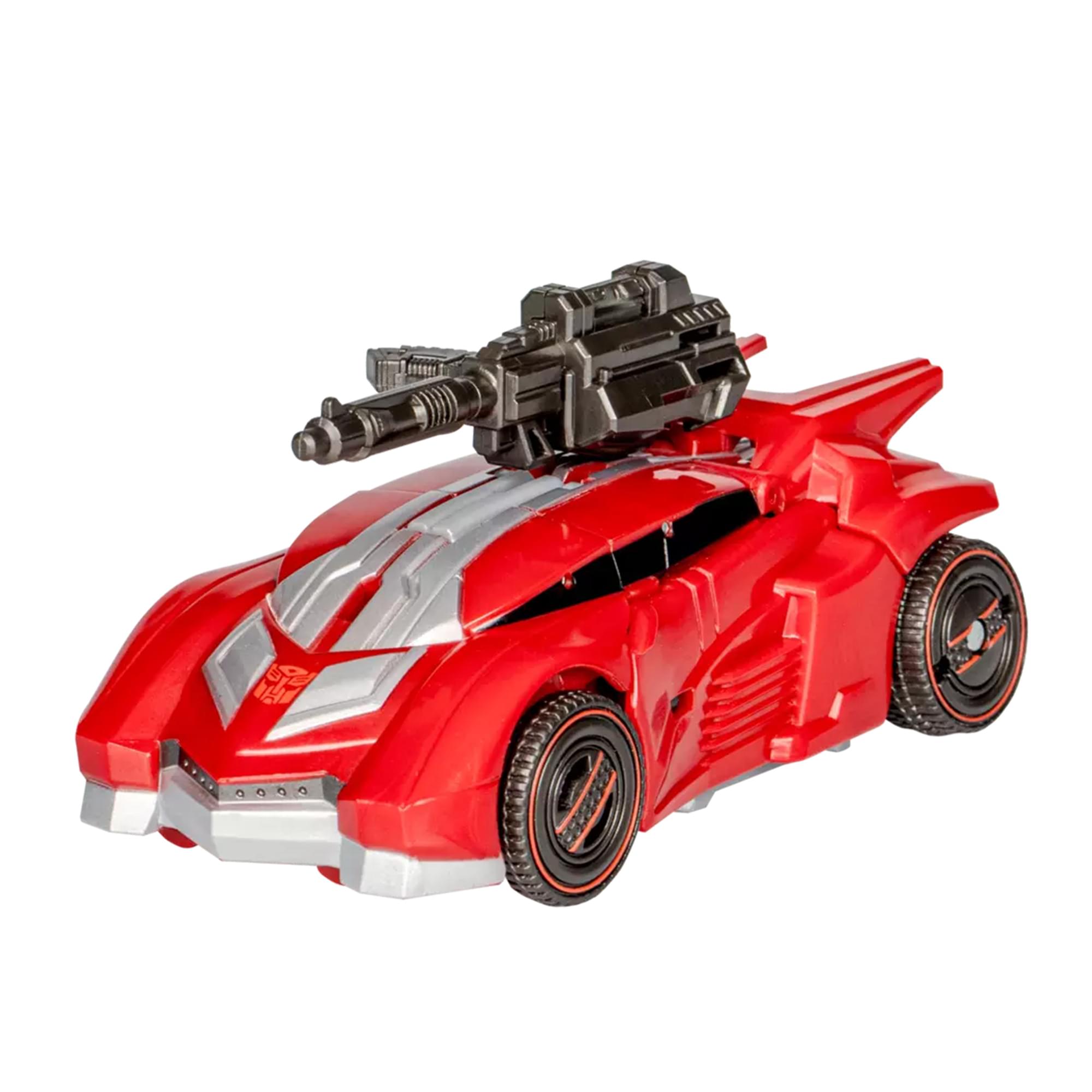 Alt View 10. Transformers - Deluxe Class 07 Sideswipe Gamer Edition | Transformers Generations War for Cybertron - Red.