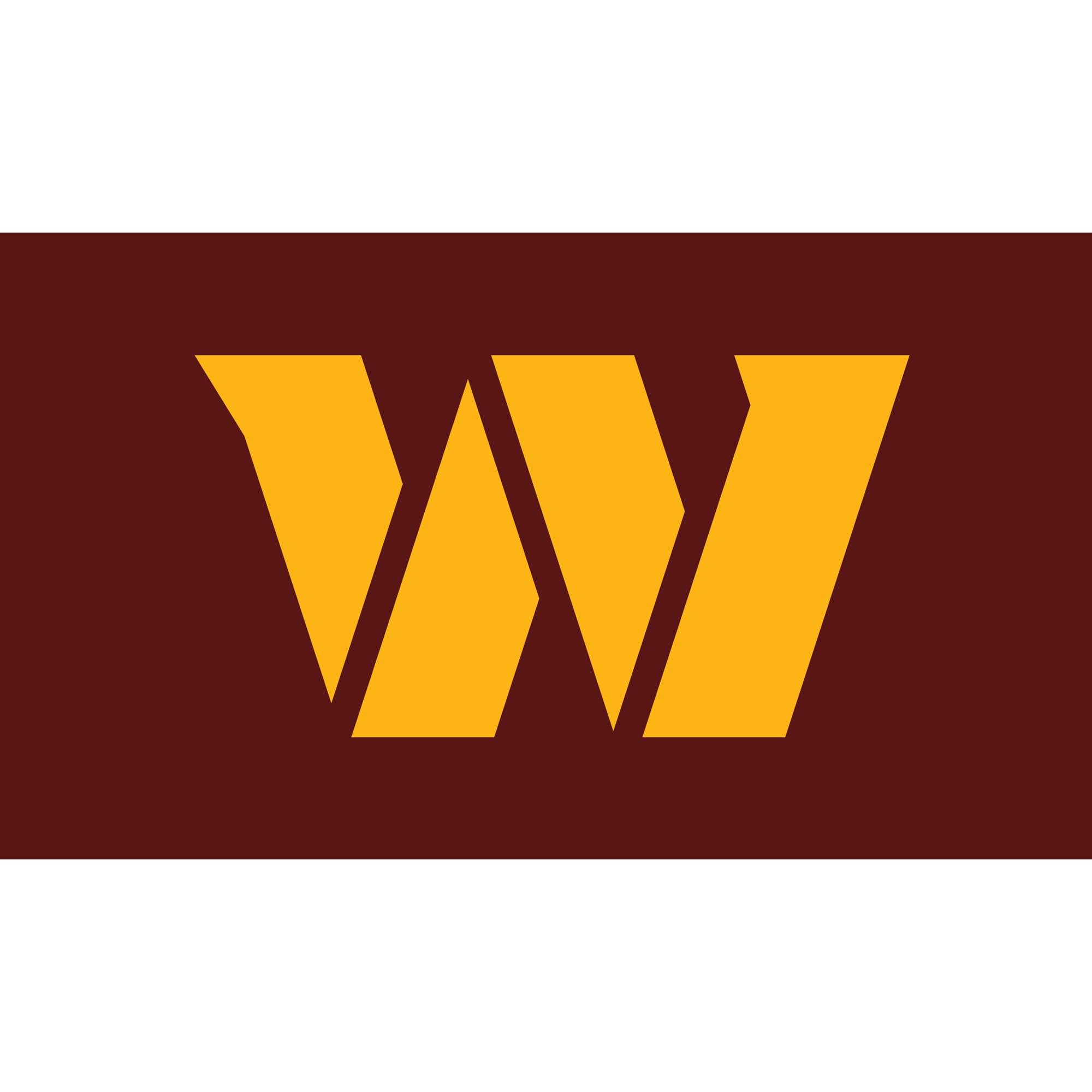 Front. Evergreen Enterprises - Washington Commanders 28" x 16" Turf Mat - Multicolor.