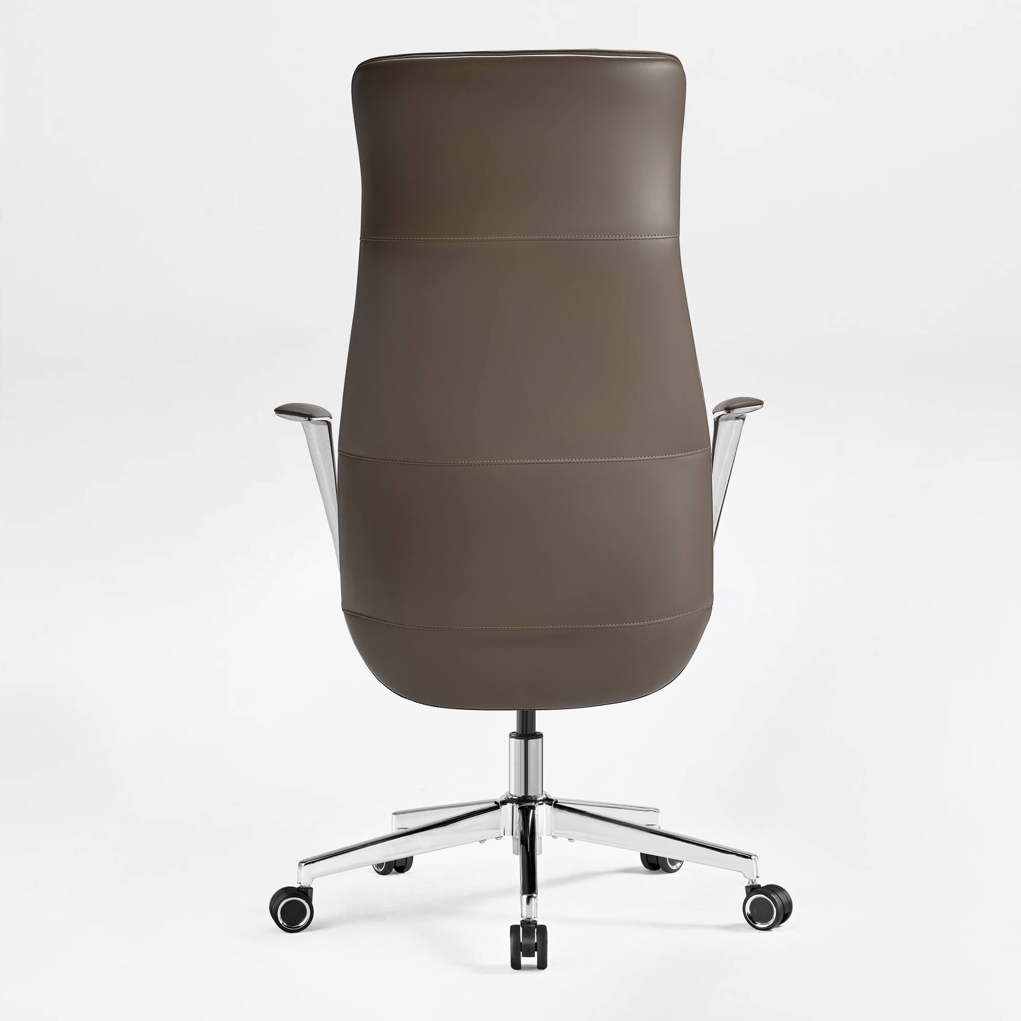 Alt View 7. Eureka Ergonomic - Ergonomic Executive Office Chair with Lumbar Support & High Back Support - Off-white.