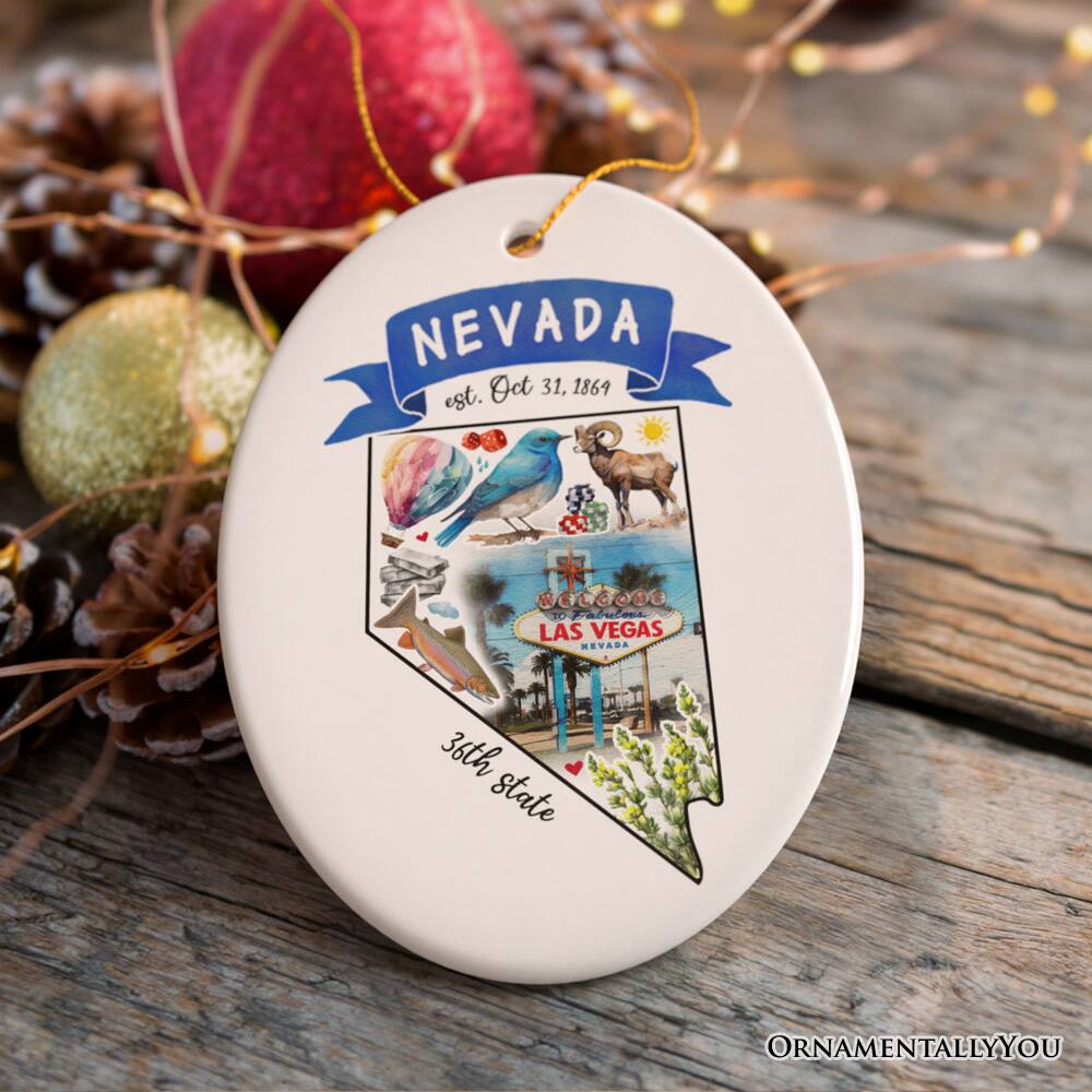 NEVADA  
est. Oct 31, 1864  
36th state  

LAS VEGAS  

ORNAMENTALLY YOU