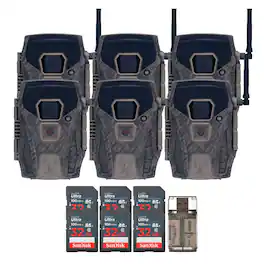 Wildgame Innovations - Terra XT 2.0 Three Cellular Trail Cameras 2 Pack Bundle