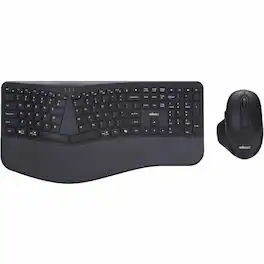 Adesso - WKB-7500CB Keyboard & Mouse - USB Type A Membrane/Scissor Wireless RF 2.40 GHz Keyboard - 104 Key - English (US) - Macaron