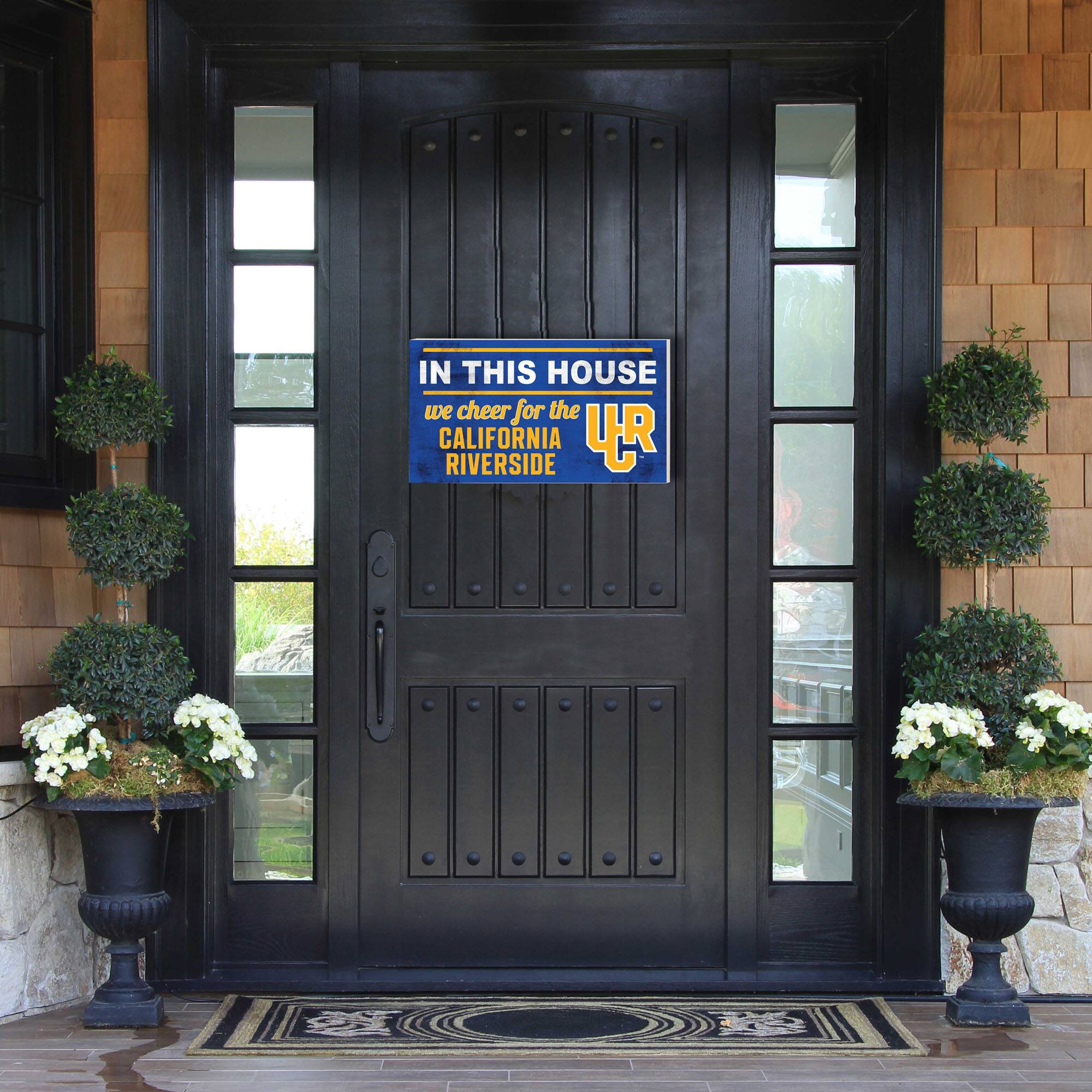 IN THIS HOUSE  
we cheer for the  
CALIFORNIA RIVERSIDE  
4R