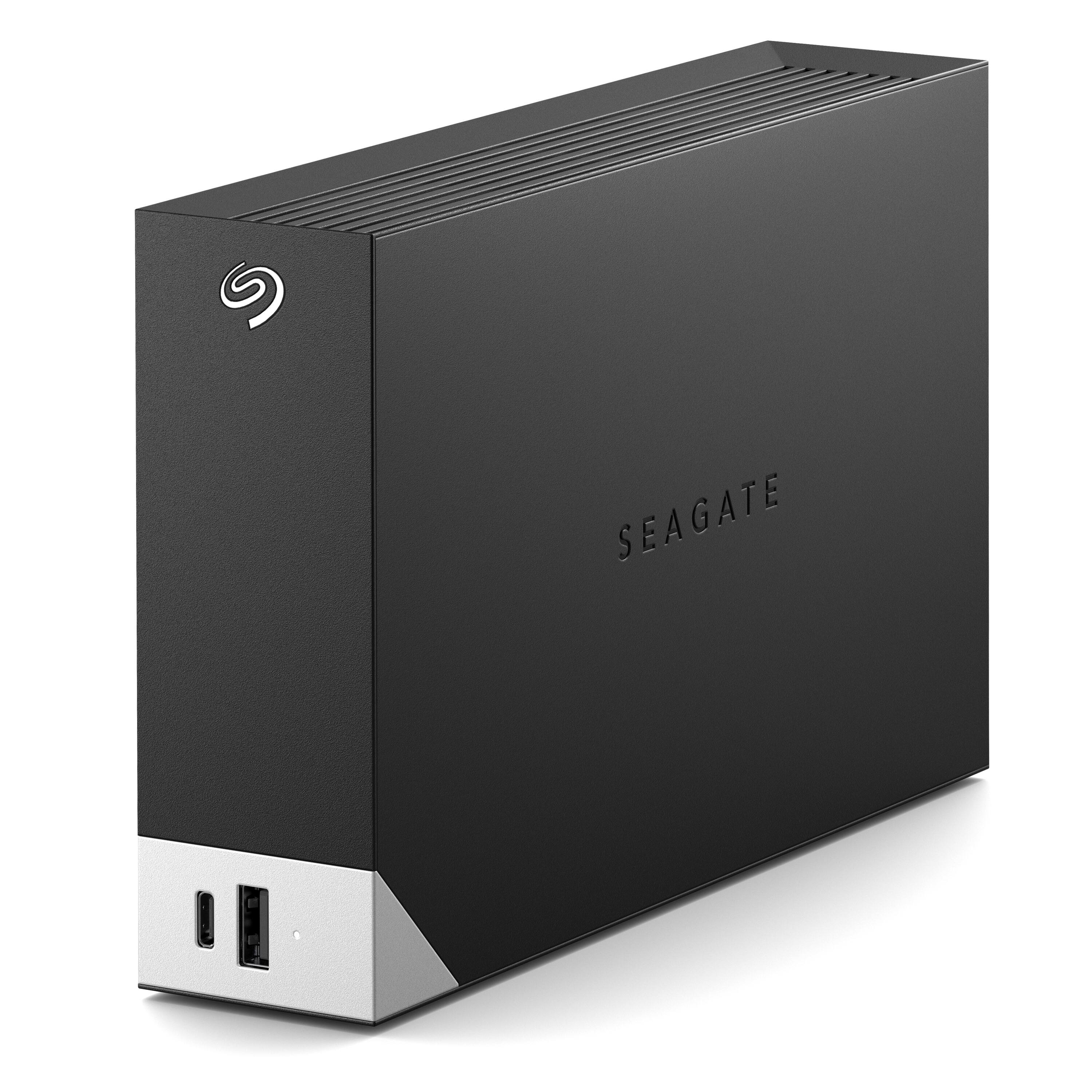 Alt View 1. Seagate - One Touch Hub 16TB External USB-C and USB 3.0 Desktop Hard Drive with Rescue Data Recovery Services.