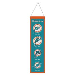 WinCraft - Miami Dolphins 8" x 32" Evolution Banner - Multicolor