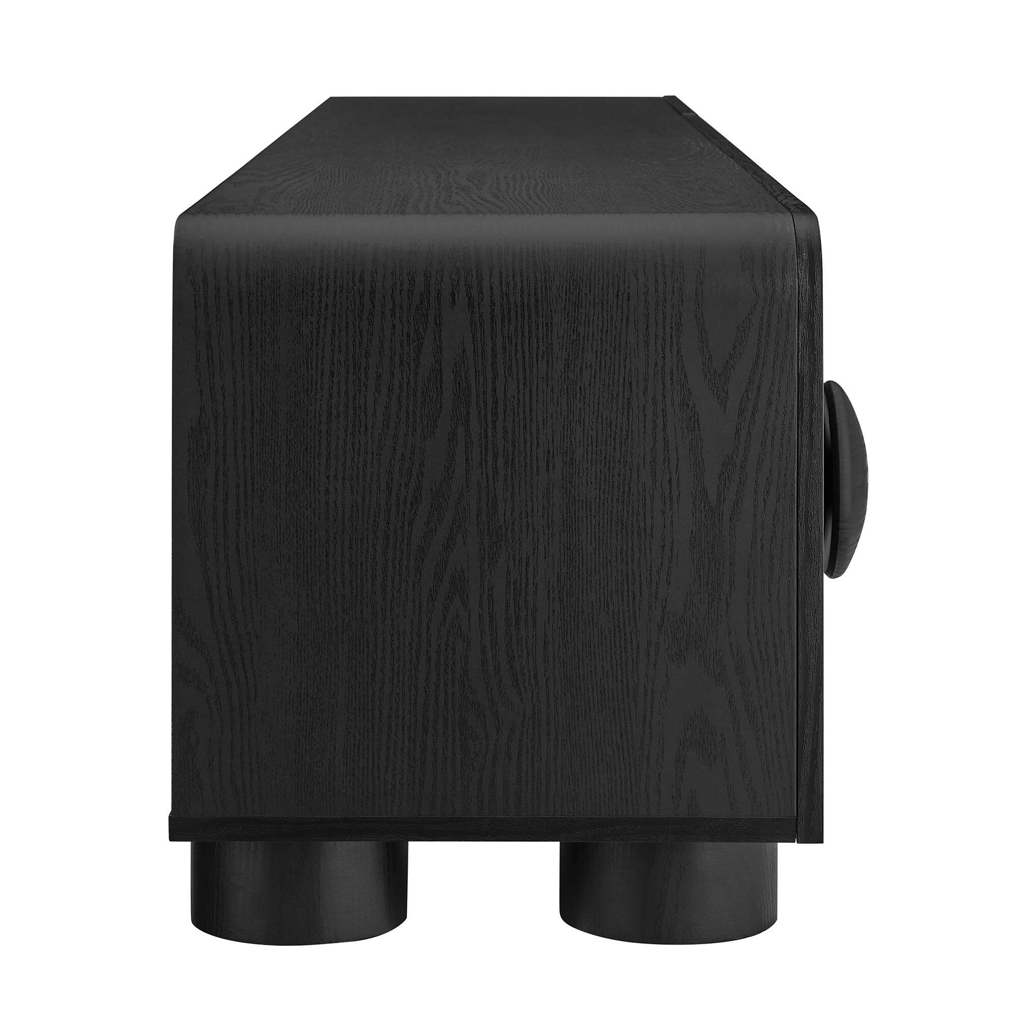 Back. Modway - Sonnet 69" Low Profile TV Stand by Modway - Black.