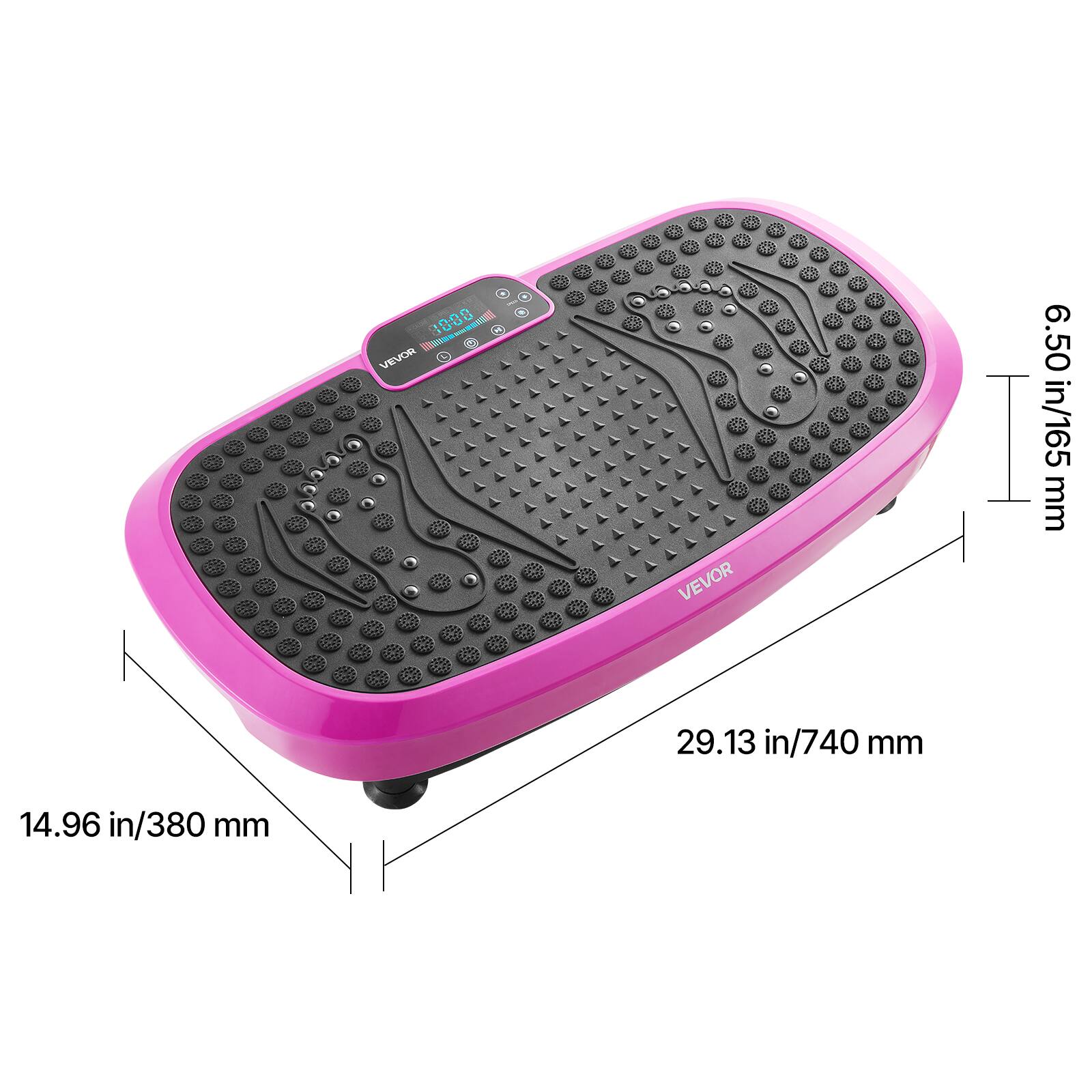 C a 1000 - 2 VEVOR  
VEVOR 6.50 in/165 mm  
29.13 in/740 mm  
14.96 in/380 mm