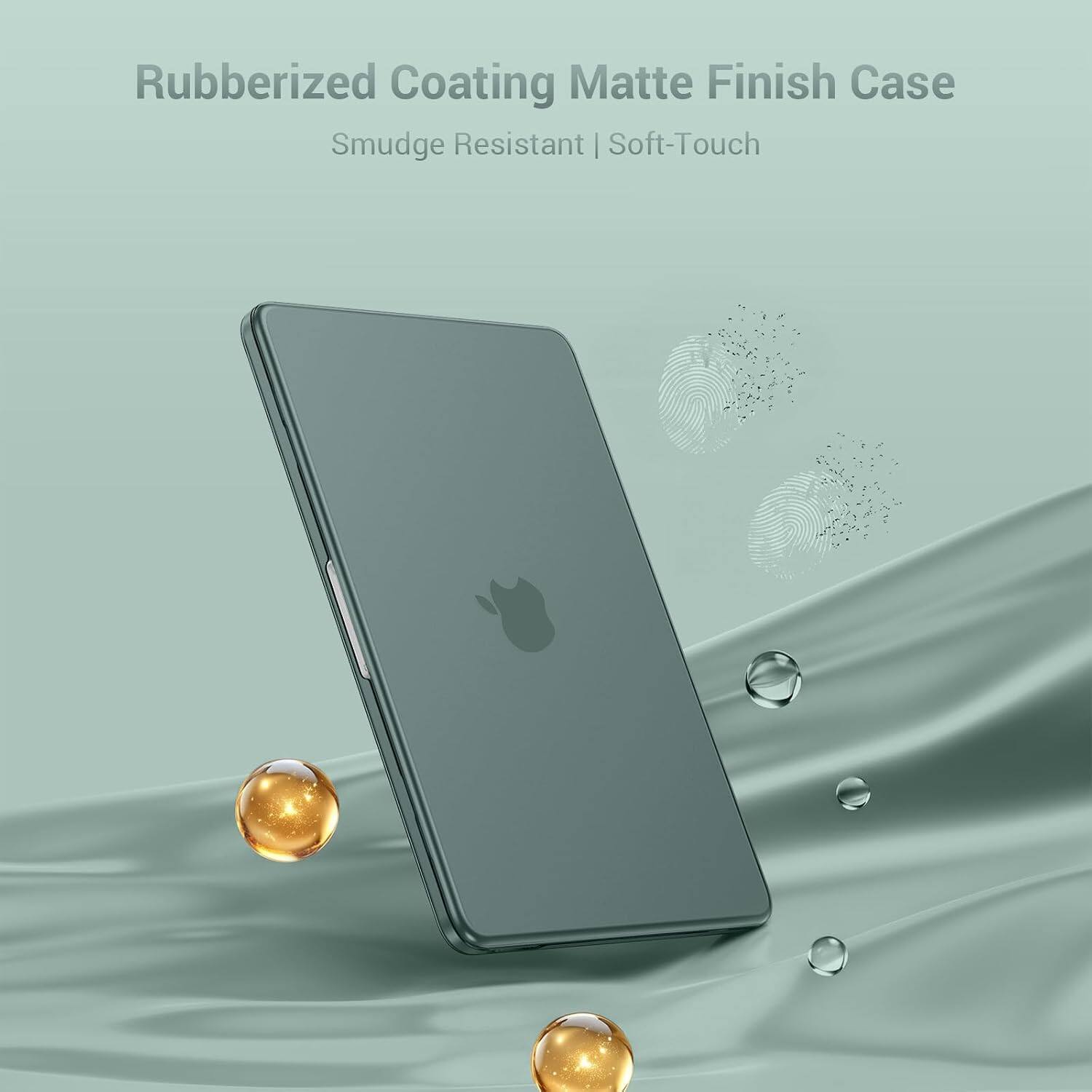 Rubberized Coating Matte Finish Case  
Smudge Resistant | Soft-Touch