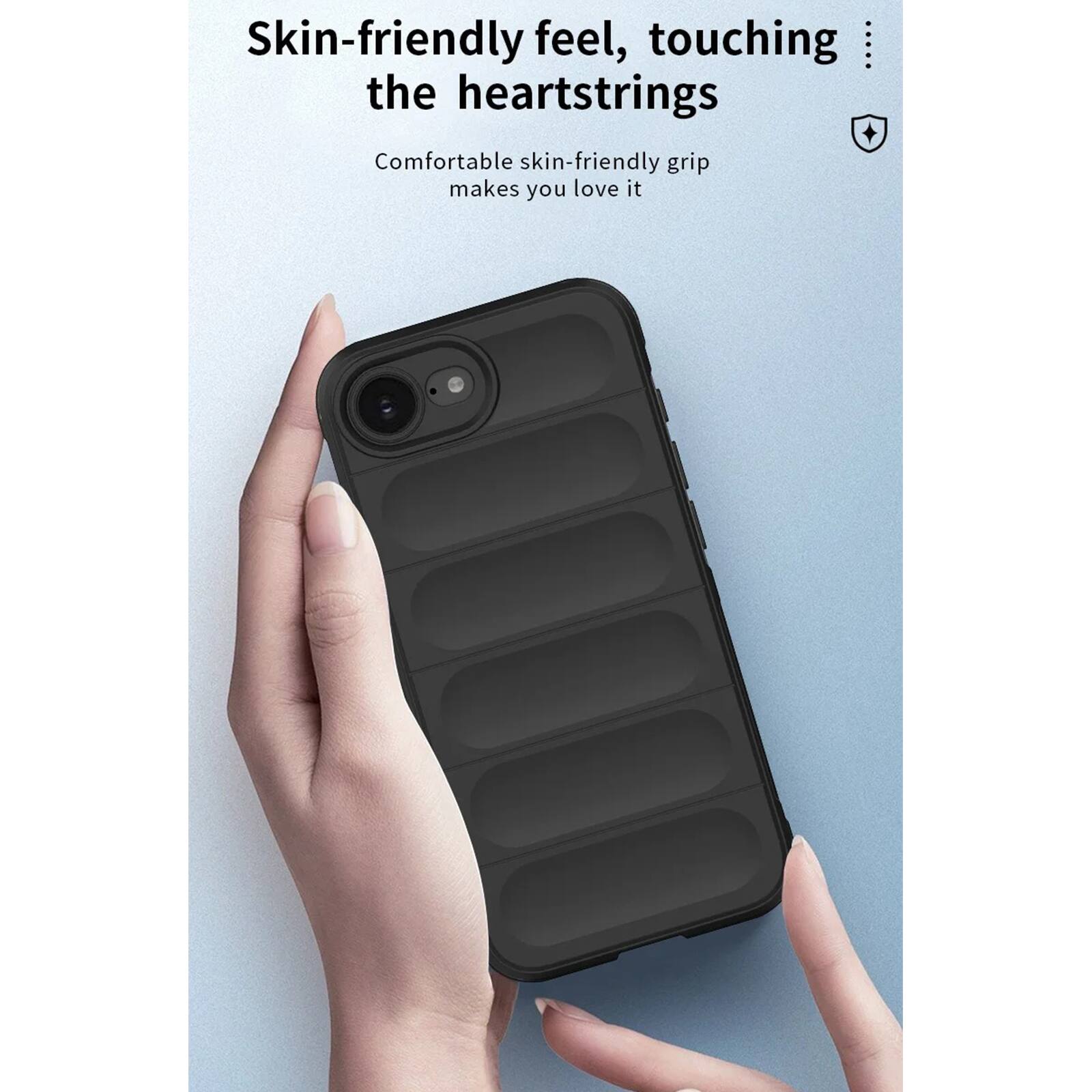 Skin-friendly feel, touching the heartstrings  
Comfortable skin-friendly grip makes you love it