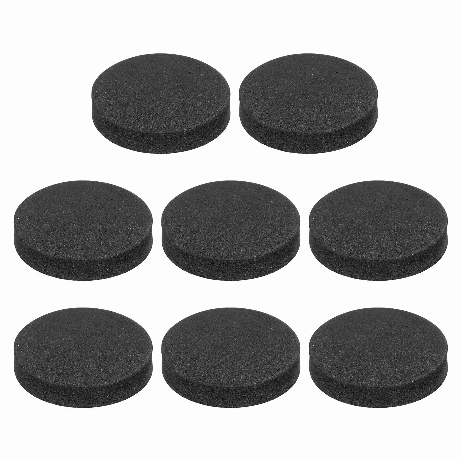 Unique Bargains - 8pcs Single Sided Speaker Isolation Feet Pads, 25x5mm Non Slip Foam Shock Absorption Pad for Amplifier - Black price history on PriceWatchPro