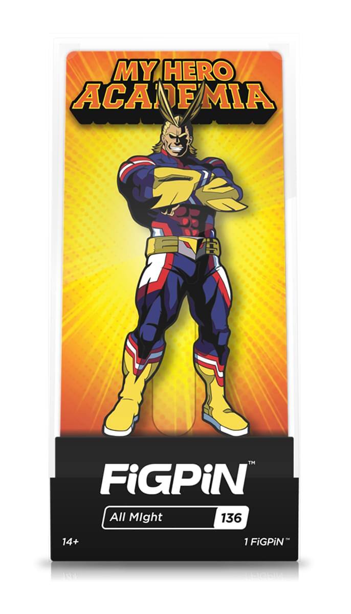 MY HERO ACADEMIA  
FiGPiN  
All Might  
136  
14+  
1 FiGPiN™