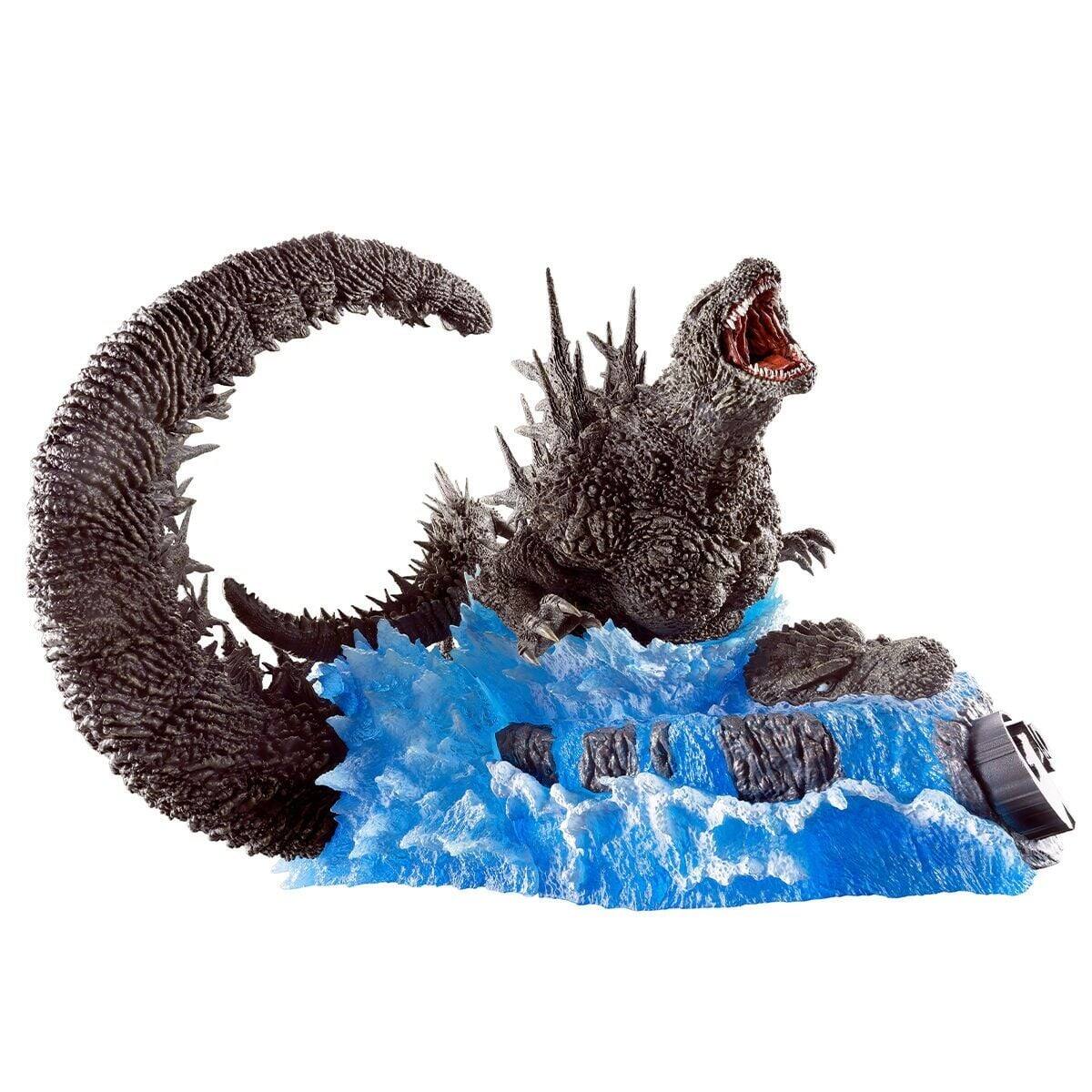 Alt View 1. Megahouse - MegaHouse Petitrama DX Godzilla -1.0 Pre-Painted Figure 145mm.