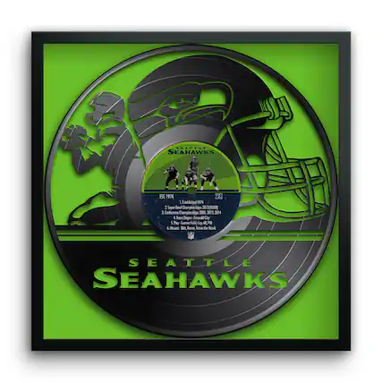 SEATTLE SEAHAWKS
EST 1974
1. Established 1974
2. Super Bowl Champions 2013
3. Conference Championships 2005, 2013, 2014
4. Team Slogans: "Be the Hawk"
5. Playoffs: 2005, 2006, 2010, 2011, 2012, 2013, 2014
6. Microsoft, Boeing, Nordstrom, Emerald City Bank, Qwest Field, Cap. 68,740
SEATTLE SEAHAWKS