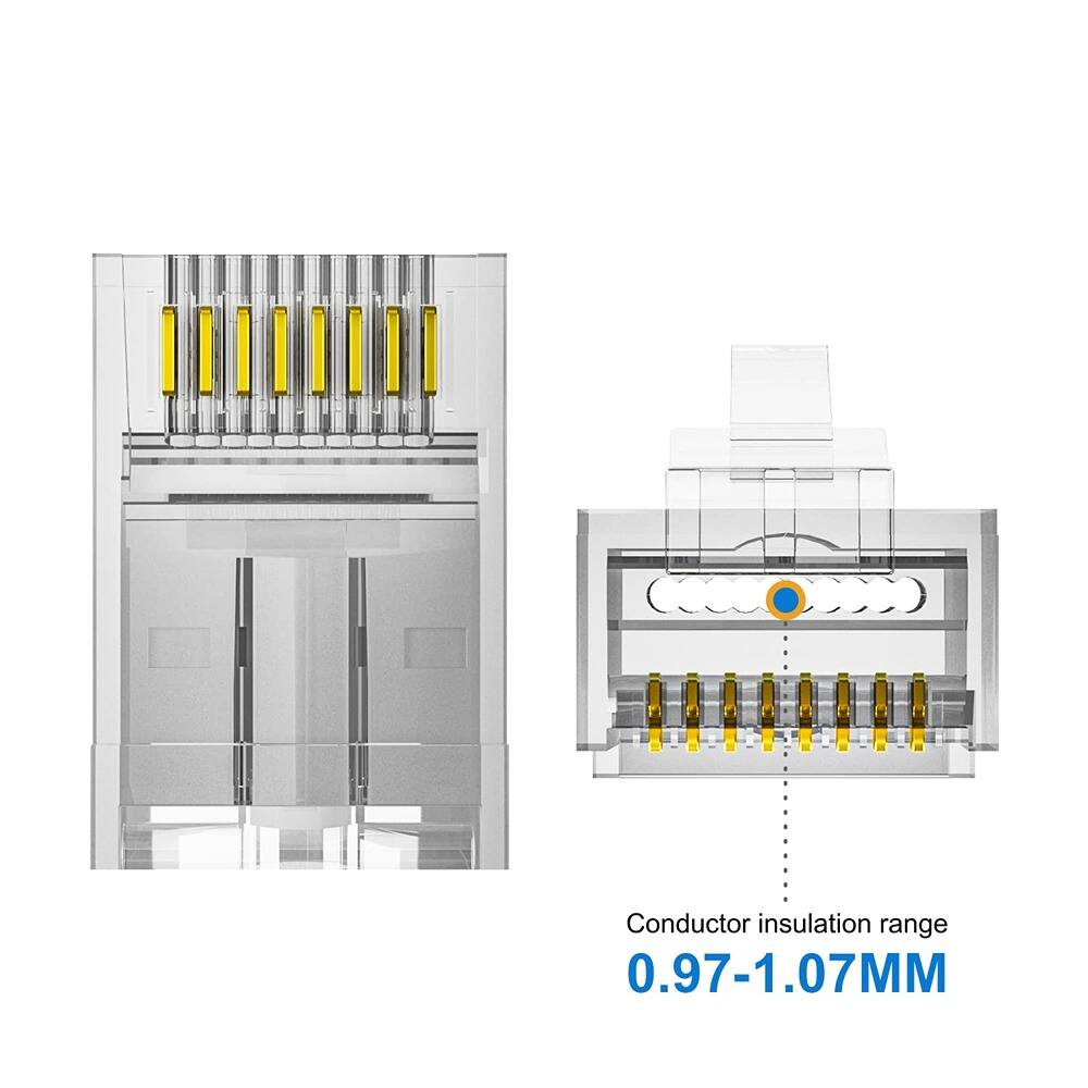Conductor insulation range  
0.97-1.07MM