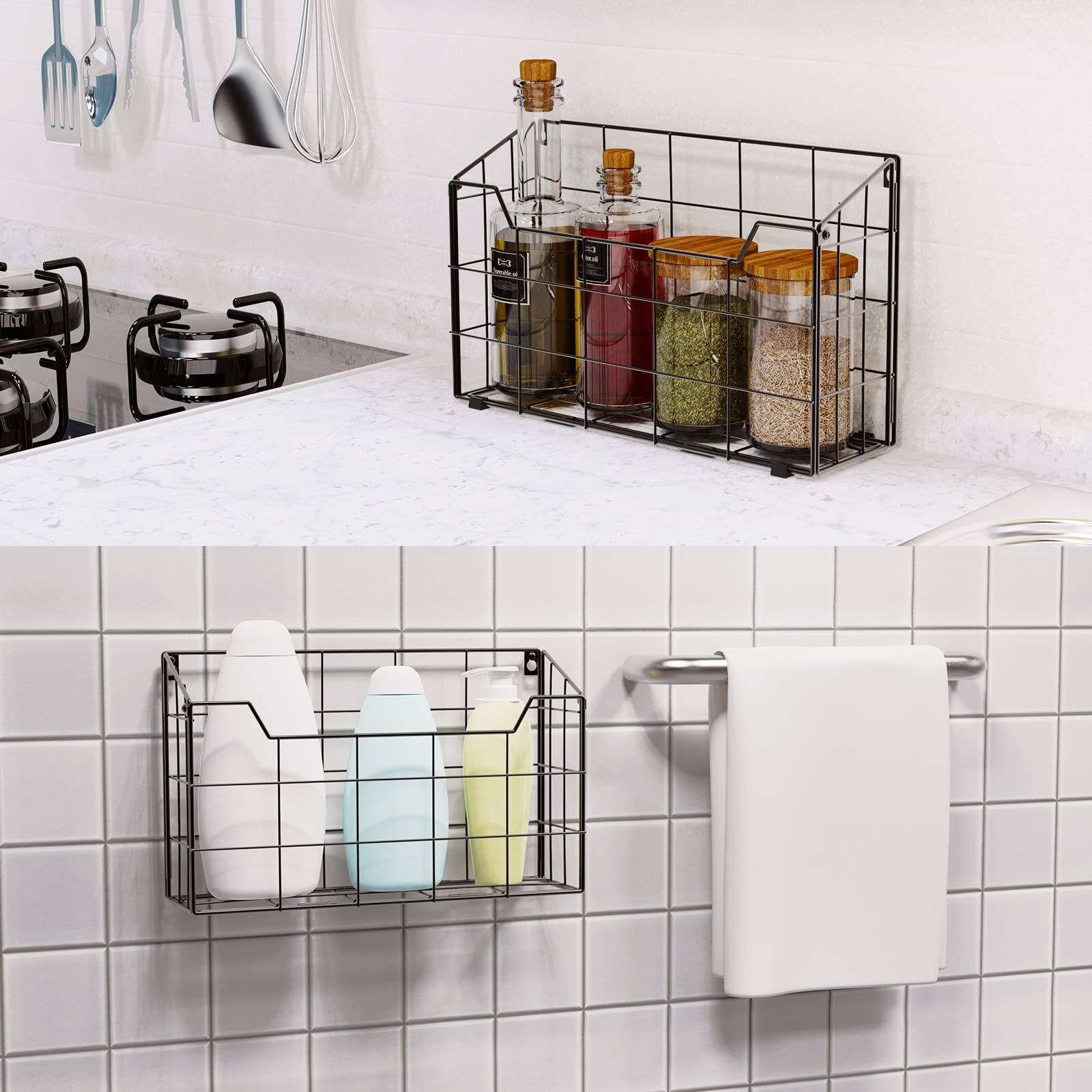 Alt View 5. Dapper Styles - Wall File Organizer Hanging Holder Magazine Desktop For Document Paper Mail Home Office - Default.