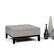 Alt View 11. Simpli Home - Dover 36 inch Wide Contemporary Square Coffee Table Storage Ottoman - Gray Cloud.