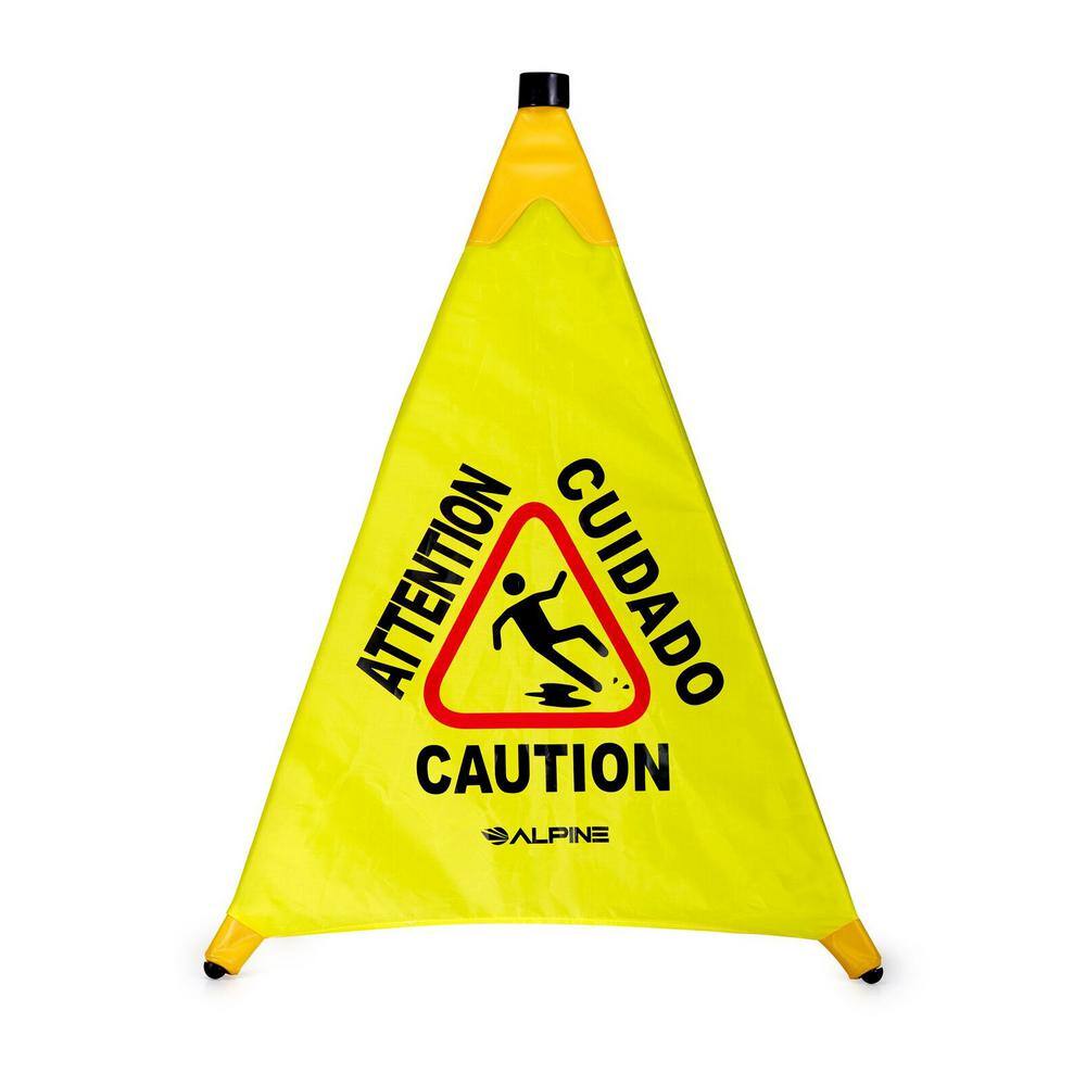 ATTENTION CUIDADO CAUTION ALPINE