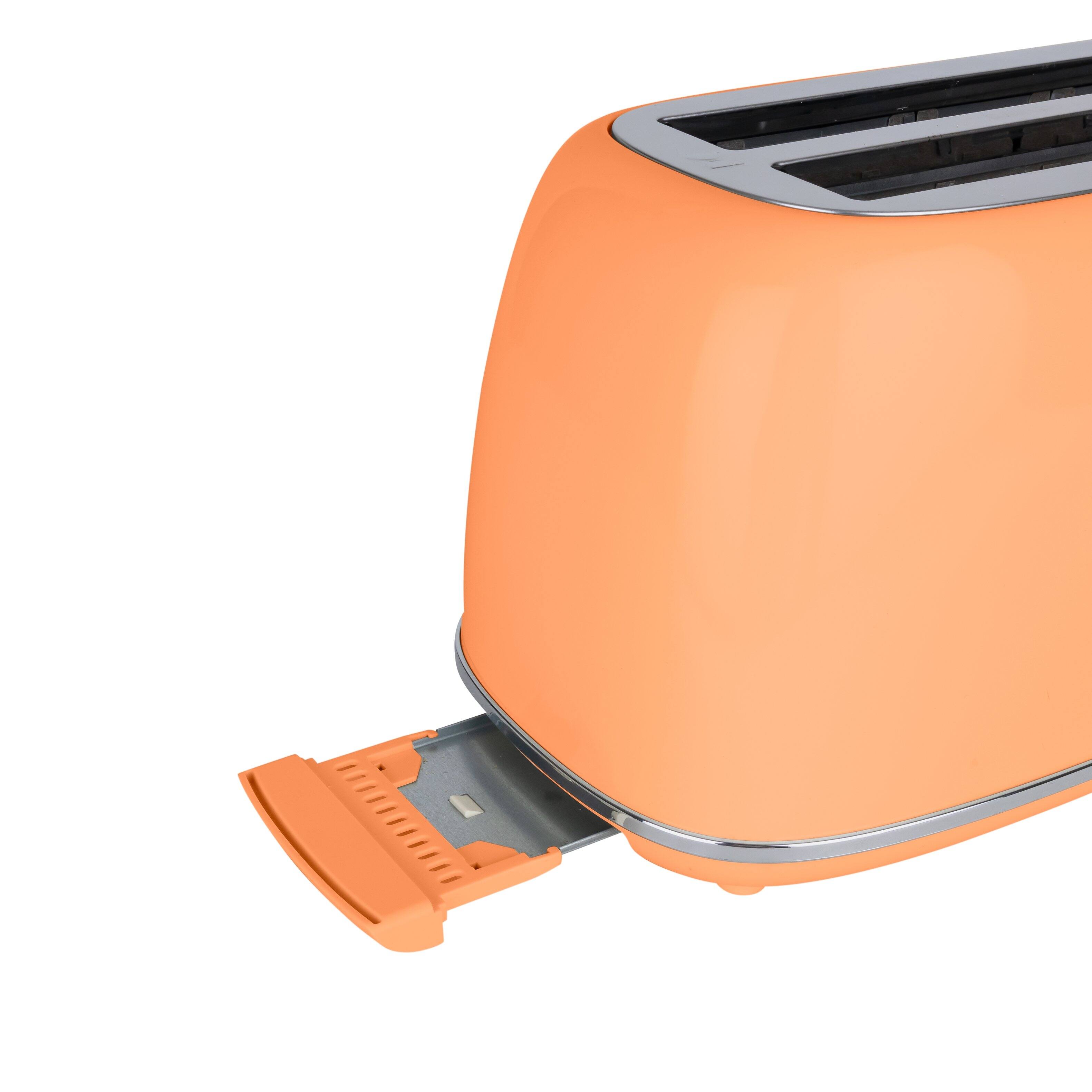 Back. Nostalgia - Nostalgia Classic Retro 2-Slice Toaster, Orange - Orange.