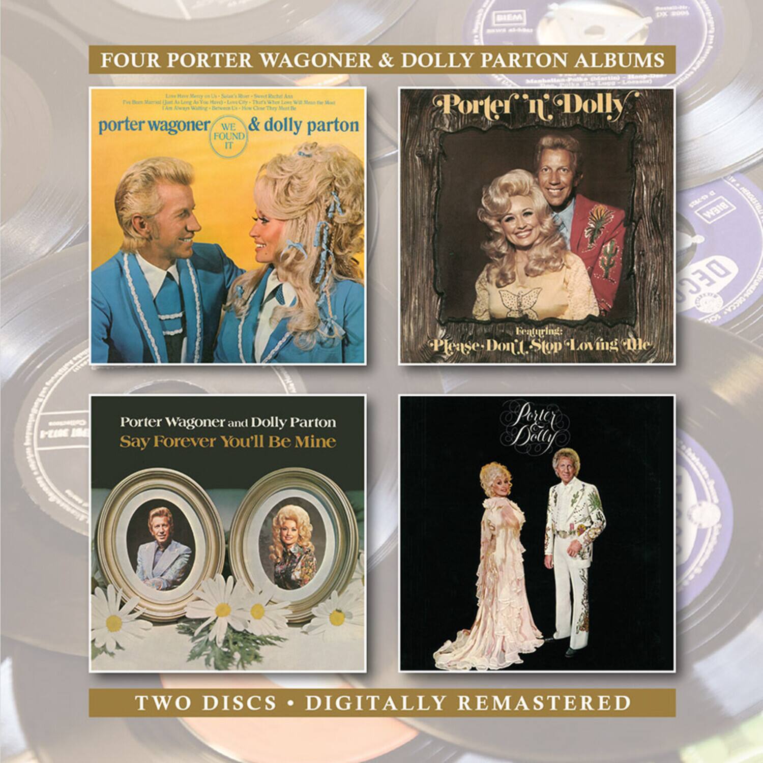 Wagoner,Porter / Parton,Dolly - We Found It / Porter N Dolly / Say Forever You'Ll Be Mine / Porter & - COMPACT DISCS [CD]