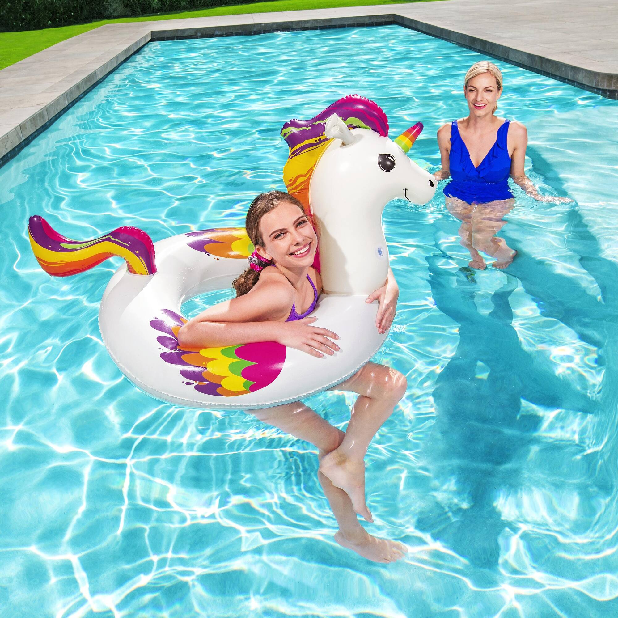 Alt View 5. Bestway - H2OGO! Fantasy Unicorn Swim Tube.