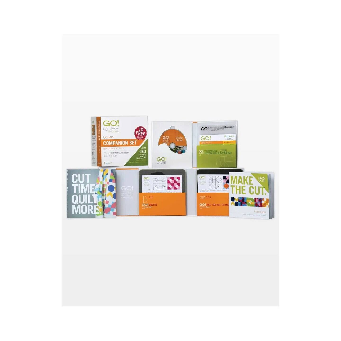 GO! QUBE 10 FREE Corners COMPANION SET - E - Mash + -  DES - QE GO! QUBE Cinnamon Ane - GO A GO!  - TL  -  n - - - CUT TIME QUILT MORE GO! CEL TOr 11 - - GOr MAKE OAE THE CUT. S 14 GO - - TRAN P foe