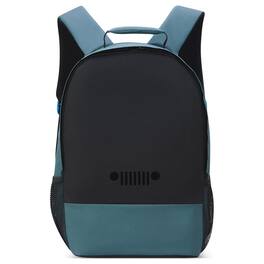 Delsey - Jeep JS012C Dual Material Backpack - Light Blue