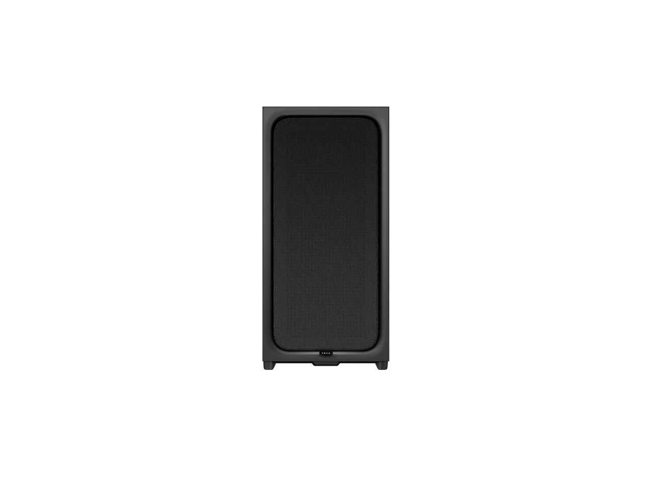 Alt View 5. TRYX - TRYX FLOVA Black ATX Case - Fabric, Tempered Glass, 360mm Radiator, USB-C 3.2 Gen 2x2 - Black.