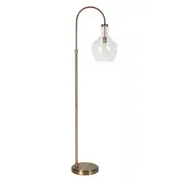 Hudson&Canal - Verona Floor Lamp - Brass