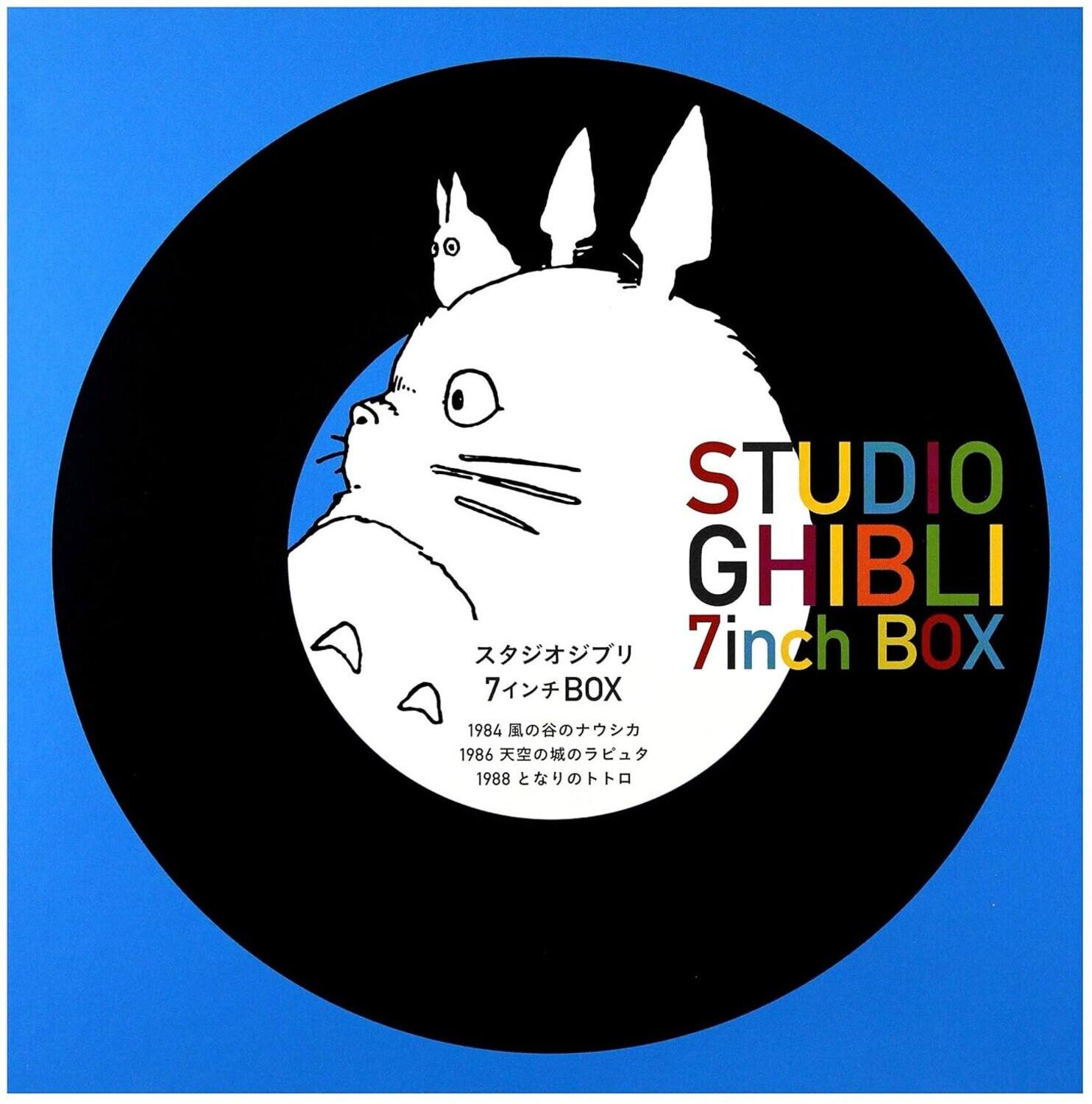 STUDIO GHIBLI  
7inch BOX  
1984  
1986  
1988