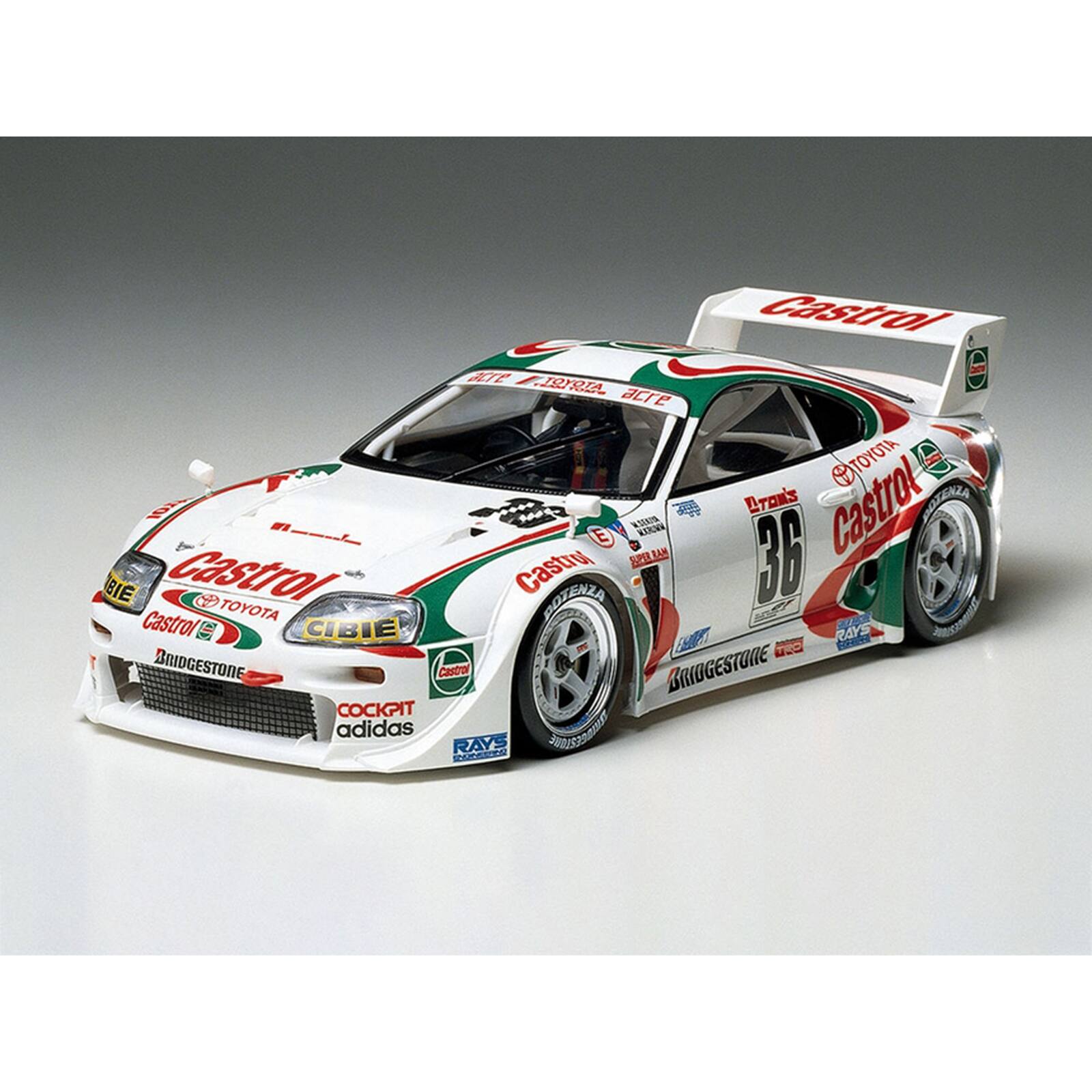 Model Kit Castrol Toyota Tom's Supra GT 1/24 Scale Model by Tamiya ...